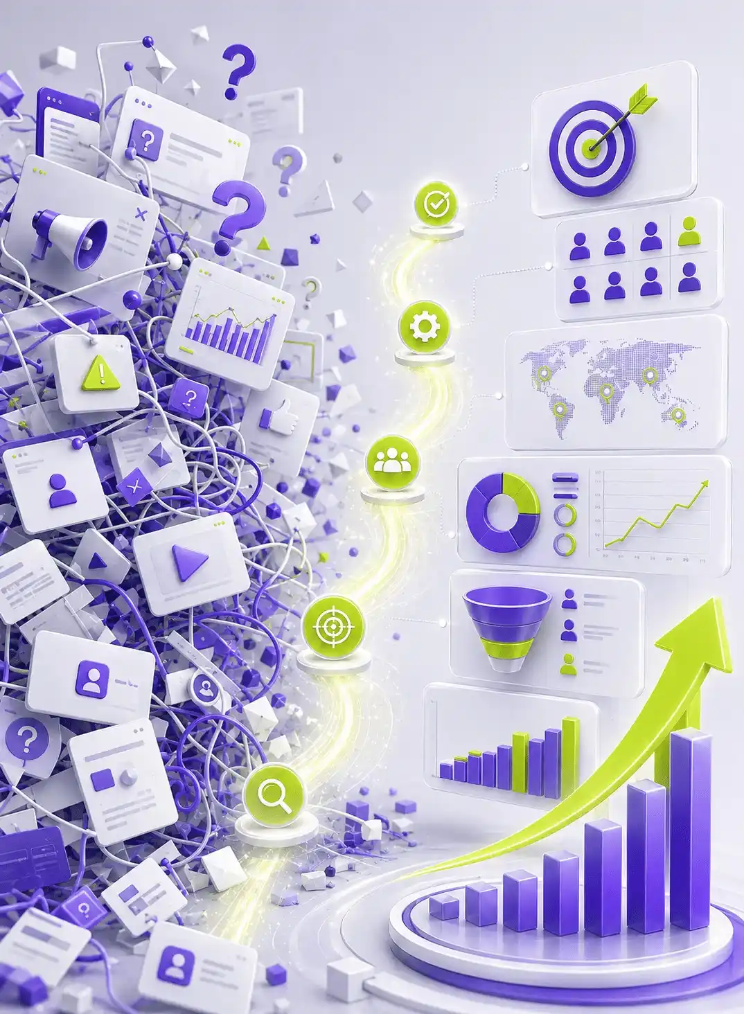 Digital marketing agency in Egypt transforming random marketing activity into clear strategy and measurable growth